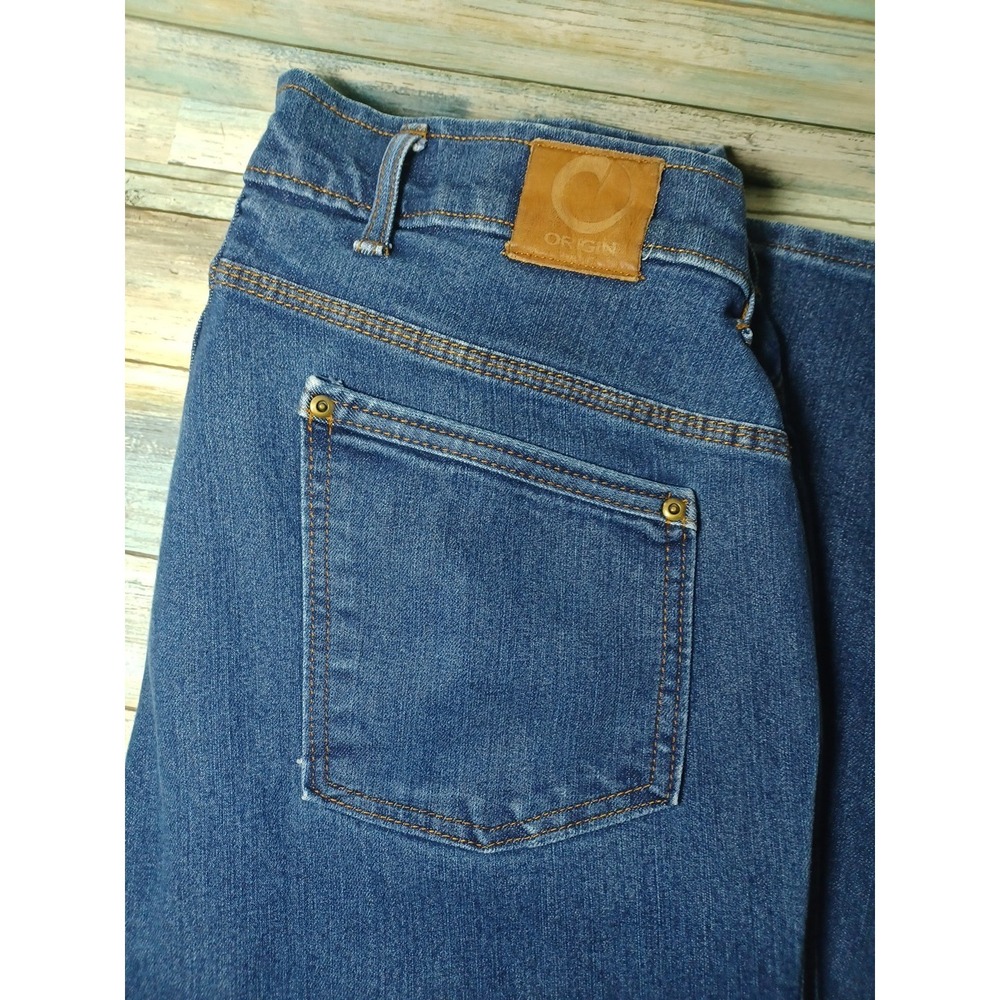 Origin Factory Mens Work Denim Jeans Size 34x33